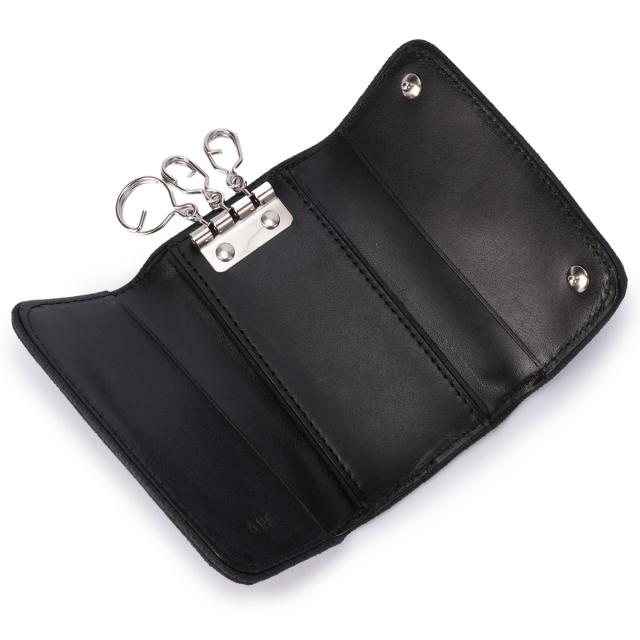 商品レビューで+5%｜A_W キーケース メンズ レディース ブランド レザー 本革 軽量 3連 アウ ワックスドエルク Waxed Elk KEY CASE AP-023 商品レビューで+5%｜A_W キーケース メンズ レディース ブランド