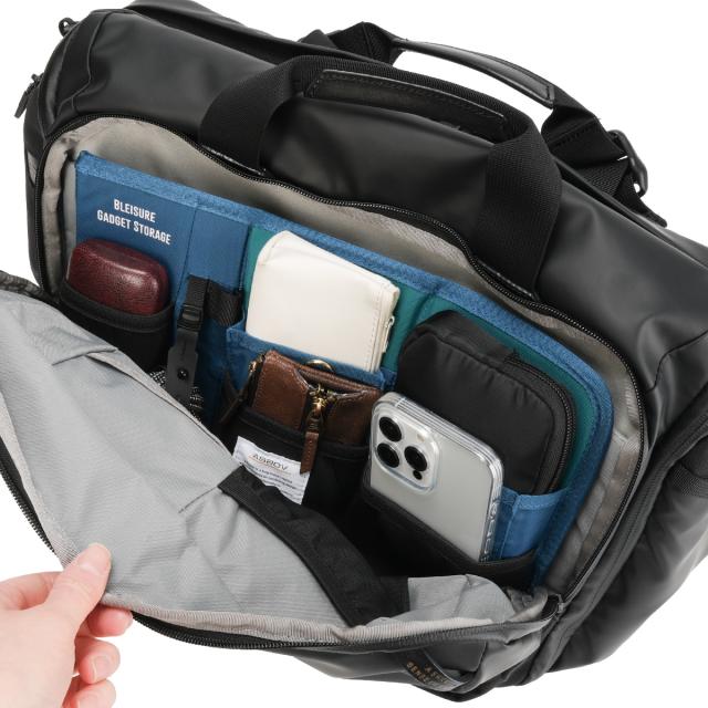 商品レビューで+5%｜アッソブ ブレジャー トートショルダーバッグ B4 18L/22L 拡張 耐水 AS2OV BLEISURE 152553_11