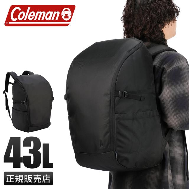 商品レビューで+5%｜コールマン アトラス リュック 43L メンズ レディース バックパック 大きめ 大容量 撥水 旅行 A4 B4 A3 coleman ATLAS 2234485