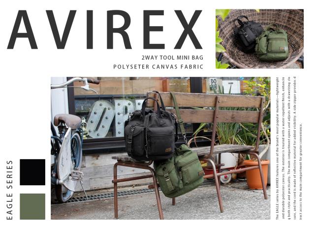 商品レビューで+5%｜アヴィレックス イーグル ショルダーバッグ トートバッグ メンズ レディース ブランド 斜めがけバッグ 撥水 10.4L 2WAY AVIREX EAGLE AVX3530