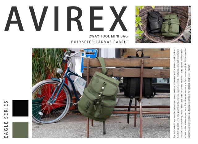 商品レビューで+5%｜アヴィレックス イーグル リュック バックパック メンズ レディース ブランド 撥水 A4 B4 21.6L AVIREX EAGLE AVX3531
