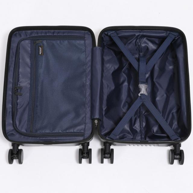 商品レビューで+5%｜バーマス インターシティ2 プロ スーツケース キャリーケース Sサイズ 36L 機内持ち込み ワンタッチフロントオープン ストッパー 荷物フック BERMAS INTER CITY2 PRO 60566-N_10