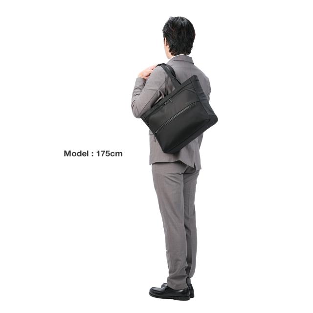 商品レビューで+5%｜バーマス ビジネストートバッグ メンズ ブランド 50代 40代 軽量 大容量 撥水 肩掛け 大きめ 黒 通勤 A4 B4 ビジネスバッグ シティスケイプ BERMAS CITYSCAPE 60692_2