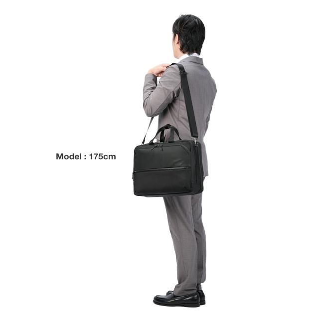 商品レビューで+5%｜バーマス ビジネスバッグ メンズ ブランド 50代 40代 大容量 軽量 撥水 通勤 黒 大きめ 斜めがけ 肩掛け A4 B4 2WAYブリーフケース シティスケイプ BERMAS CITYSCAPE 60693_2