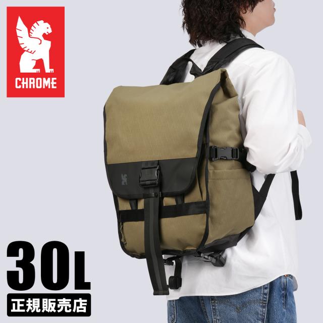 商品レビューで+5%｜クローム インダストリーズ ワルシャワ リュック パックバック 大容量 防水 通学 通勤 旅行 大さめ A4 B4 A3 30L CHROME INDUSTRIES WARSAW BG390