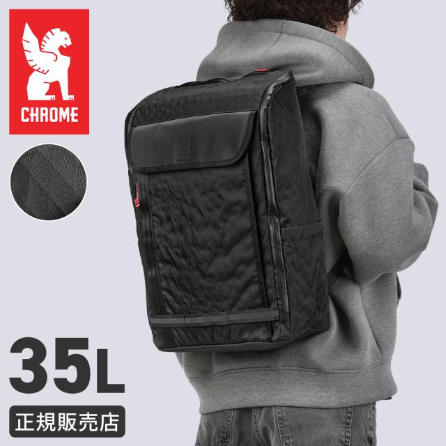 商品レビューで+5%｜クローム インダストリーズ ヴォルカン バックパック リュック 35L B4 ブラックXRF CHROME INDUSTRIES VOLCAN BJ003 14,568円