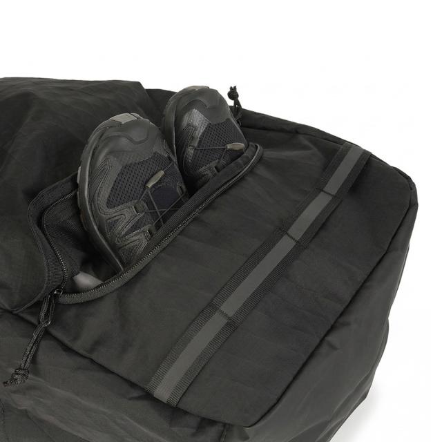 商品レビューで+5%｜クローム インダストリーズ エクストレック バックパック リュック 45L A3 シューズ収納 大きめ 大容量 撥水 防水 耐水 ブラックX CHROME INDUSTRIES EXTLEK BJ014_9