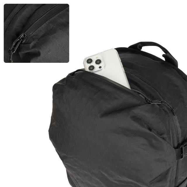 商品レビューで+5%｜クローム インダストリーズ エクストレック バックパック リュック 45L A3 シューズ収納 大きめ 大容量 撥水 防水 耐水 ブラックX CHROME INDUSTRIES EXTLEK BJ014_11