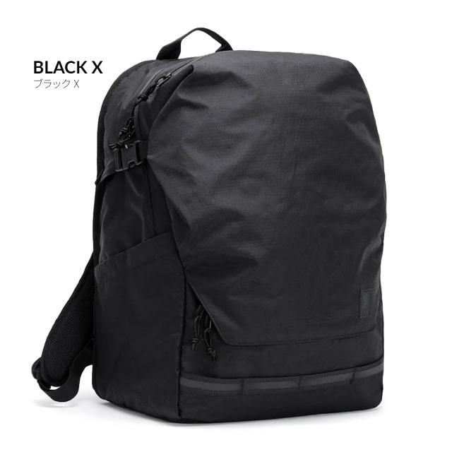 商品レビューで+5%｜クローム インダストリーズ エクストレック バックパック リュック 45L A3 シューズ収納 大きめ 大容量 撥水 防水 耐水 ブラックX CHROME INDUSTRIES EXTLEK BJ014_3