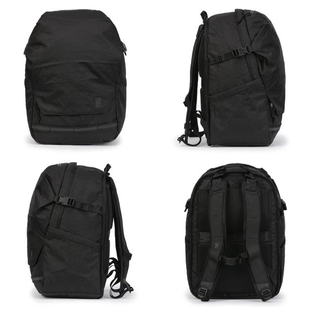 商品レビューで+5%｜クローム インダストリーズ エクストレック バックパック リュック 45L A3 シューズ収納 大きめ 大容量 撥水 防水 耐水 ブラックX CHROME INDUSTRIES EXTLEK BJ014_4