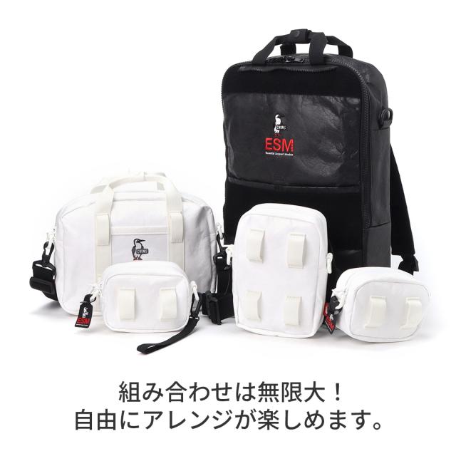 商品レビューで+5%｜チャムス リュック メンズ レディース ブランド 軽量 通学 通勤 旅行 黒 21.5L A4 B4 バックパック デイパック CHUMS SPACE CH60-3917