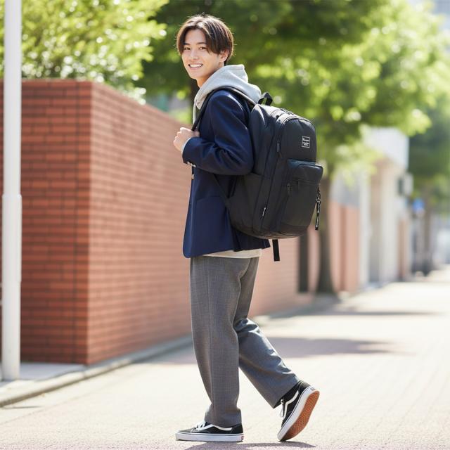 商品レビューで+5%｜チャンピオン リュック 36L 通学 男子 女子 女子高生 高校生 中学生 大容量 黒 通学リュック スクールリュック スクールバッグ 女の子 おしゃれ ウィチタ A4 B4 Champion 65454_1