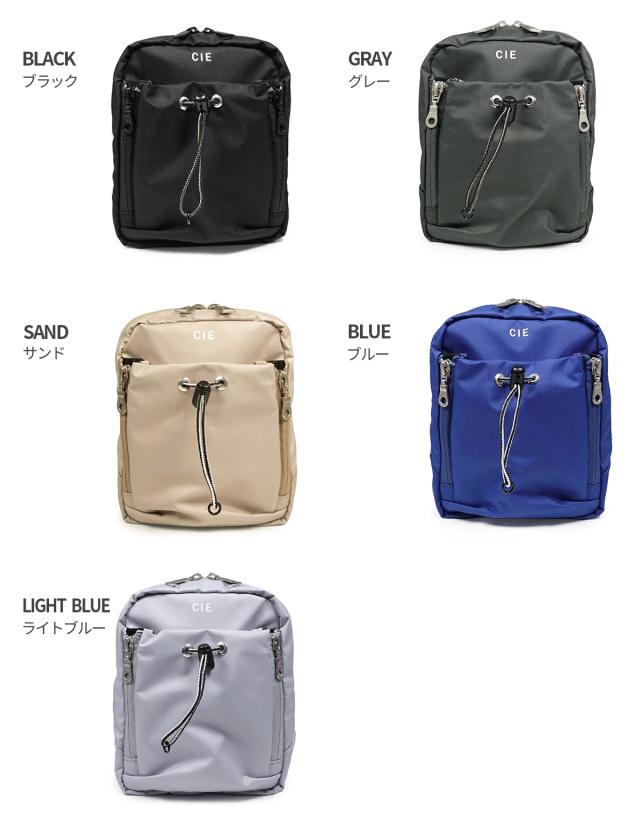 商品レビューで+5%｜CIE TENDER2 シー テンダー2 ショルダーバッグ メンズ レディース ペットボトル ミニ 小さめ 斜めがけ 縦型 軽量 撥水 日本製 042513_3