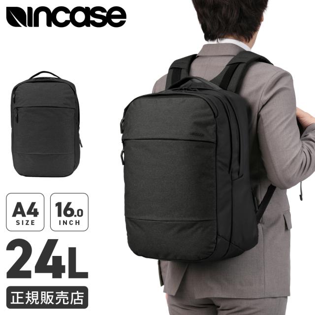 商品レビューで+5%｜インケース シティ リュック ビジネスリュック メンズ レディース ノートPC 16インチ A4 Incase CITY 37171077