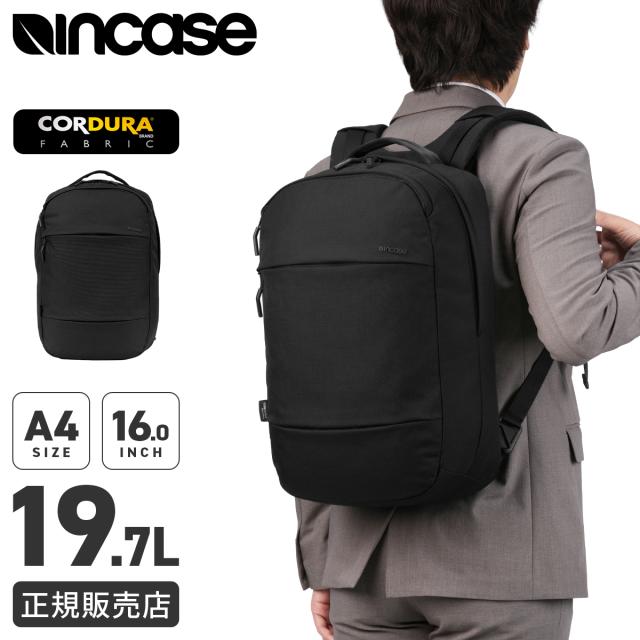 商品レビューで+5%｜インケース シティ リュック ビジネスリュック メンズ レディース ノートPC 16インチ A4 B4 Incase CITY 137211053001