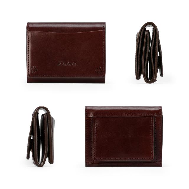 商品レビューで+5%｜ダコタ バンビーナ2 三つ折り財布 本革 Box型小銭