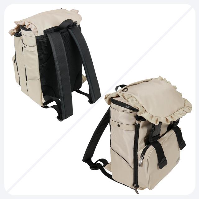 商品レビューで+5%｜デコレート ヴォラント リュック 25L Lサイズ 拡張機能 A4 PC収納 レインカバー付き ランドセル型 小学生 通学 通塾 decorate volant DMS-099-L_11
