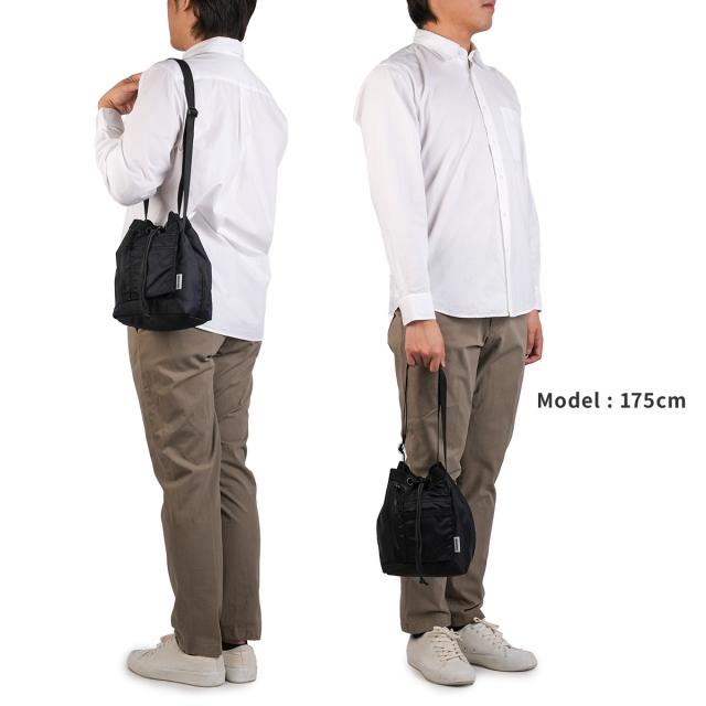 商品レビューで+5%｜ブリーフィング フィム ショルダーバッグ 巾着型 8.1L 撥水 日本製 ブランド ミリタリー BRIEFING FIME BRA253L53