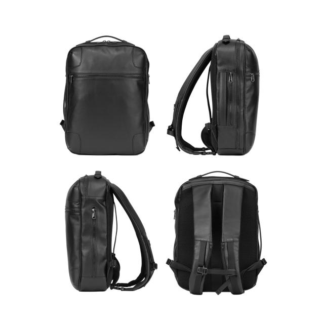 商品レビューで+5%｜ファイブウッズ ジェットセッター リュック メンズ ブランド レザー 本革 撥水 日本製 A4 PC収納 13インチ FIVE WOODS JETSETTER 39517_3