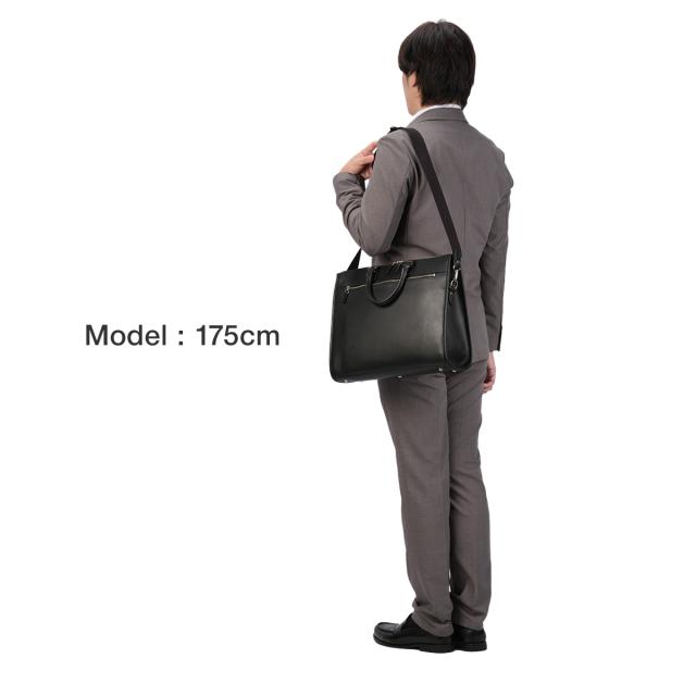 商品レビューで+5%｜ファイブウッズ プラトウ ビジネスバッグ メンズ ブランド 50代 40代 レザー 本革 日本製 大容量 撥水 黒 大きめ 斜めがけ 肩掛け A4 B4 2WAYブリーフケース FIVE WOODS PLATEAU 39597_4