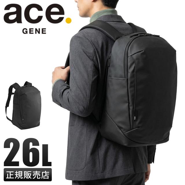 商品レビューで+5%｜エース ジーンレーベル シルパック ビジネスリュック 26L B4 PC収納 軽量 撥水 通勤 メンズ ACE 68882