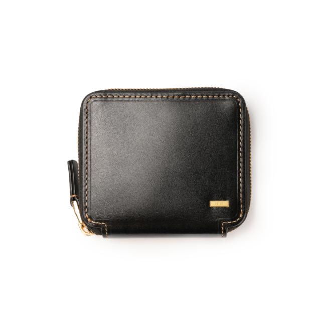 商品レビューで+5%｜イズイット モノクロ 財布 二つ折り財布 ミニ財布 ミニウォレット メンズ ボックス型小銭入れ 本革 IS/IT Monochro 967603_4