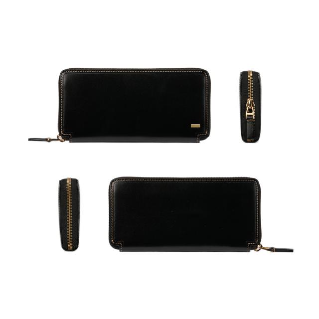 商品レビューで+5%｜IS/IT イズイット 長財布 メンズ ブランド レザー 本革 大容量 大きめ ラウンドファスナー ロングウォレット モノクロ Monochro 967605 商品レビューで+5%｜IS/IT イズイット 長財布 メンズ ブランド レザー 本革