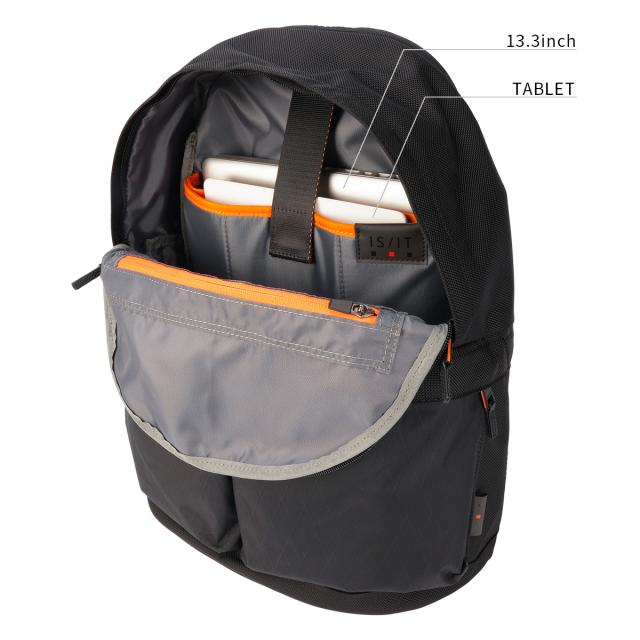 商品レビューで+5%｜イズイット エックスパック リュック バックパック B4 撥水 ビジネス ビジカジ メンズ IS/IT X-pac 994702_6