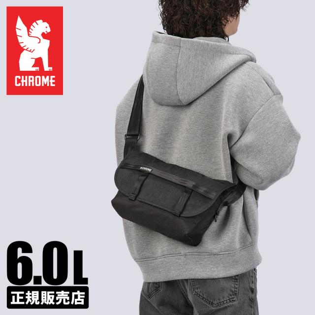 商品レビューで+5%｜クローム インダストリーズ クーリエ メッセンジャーバッグ 6L A5 ブラッククリンクル CHROME INDUSTRIES COURIER JP242