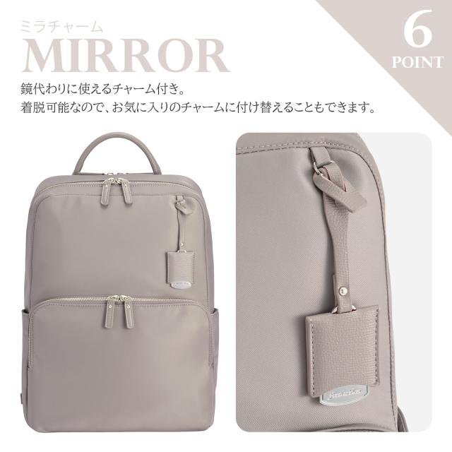 商品レビューで+5%｜ジュエルナローズ ビジネスリュック レディース ブランド 軽量 通勤 PC収納 2気室 黒 A4 18L ビジネスバッグ フレイヤ エアリィ Jewelna Rose 16262_11