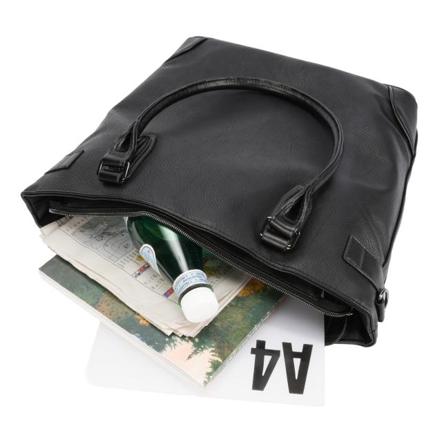 商品レビューで+5%｜ムスタッシュオンタイム ビジネスセレクション ビジネスバッグ 2WAY A4 トート ショルダー 合皮 moustache on time BUSINESS SELECTION JVB-2465_4