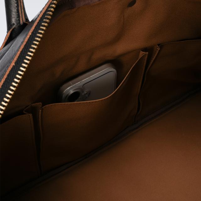 商品レビューで+5%｜キゴ ボストンバッグ メンズ ブランド レザー 本革 A4 B4 日本製 KIGO KGBG2521-SVK_11