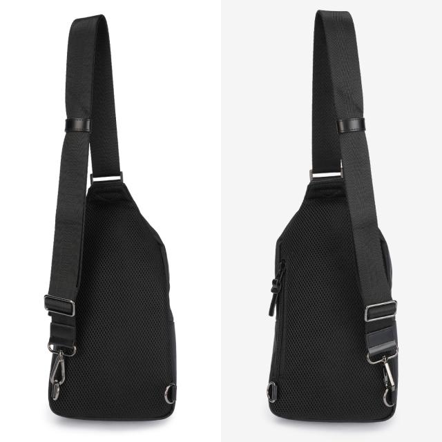 商品レビューで+5%｜コムサ・メン オブリック ボディバッグ スリングバッグ 軽量 メンズ ブランド COMME CA MEN OBLIQUE LCM 07133_9