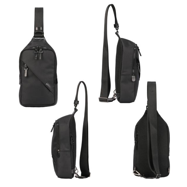 商品レビューで+5%｜コムサ・メン オブリック ボディバッグ スリングバッグ 軽量 メンズ ブランド COMME CA MEN OBLIQUE LCM 07133_2