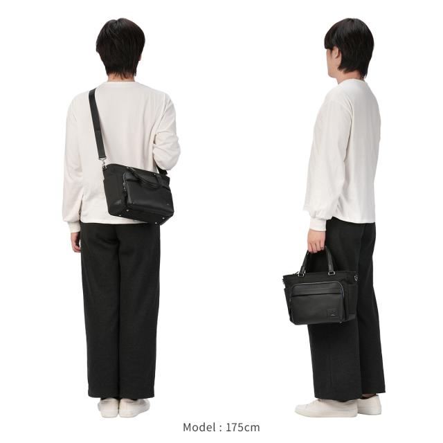 商品レビューで+5%｜ランバンオンブルー ピケ 2WAY ドライビングトート ショルダー B5 撥水 防水 日本製 ブランド メンズ LANVIN en Bleu 526511_3