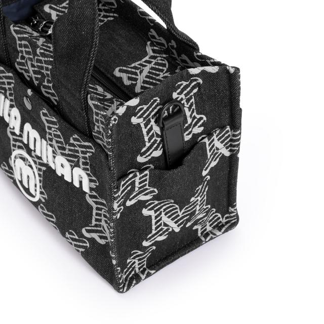商品レビューで+5%｜ミラミラン トートバッグ メンズ レディース ブランド 軽量 斜めがけ 小さめ ミニ 2WAYショルダーバッグ デニーモ mila milan Denimo 264521_8