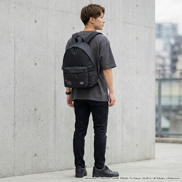 商品レビューで+5%｜マンハッタンポーテージ ブラックレーベル ポケモン ポケットモンスター リュック メンズ ブランド 通学 通勤 旅行 黒 A4 22L Manhattan Portage BLACK LABEL STUYTOWN BACKPACK TWL MP1277TWLBLPKMN_3