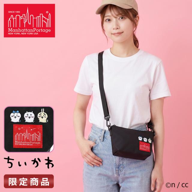 商品レビューで+5%｜マンハッタンポーテージ ちいかわ ショルダーバッグ メンズ レディース ブランド 斜めがけバッグ グッズ ハチワレ うさぎ Manhattan Portage MP6020CKW26