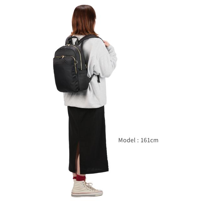 商品レビューで+5%｜メルヴェ ルイーズ リュック レディース 通勤 A4 13inchPC 12L 撥水 セットアップ merve louise MV009_4