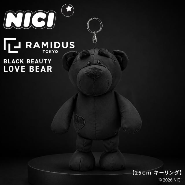 商品レビューで+5%｜NICI × RAMIDUS ニキ × ラミダス ラブベア ぬいぐるみ キーホルダー キーチャーム かわいい BLACK BEA
2000
UTY LOVE BEAR 25 G001028 6,776円