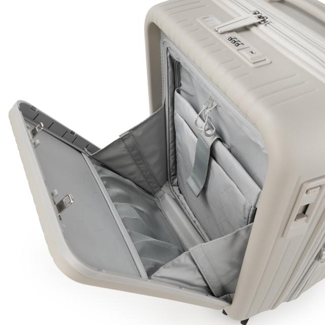 商品レビューで+5%｜アジアラゲージ ピタフラット スーツケース 機内持ち込み Sサイズ SS 37L/44L 拡張 フロントオープン キャスターストッパー Asia Luggage Pitaflat PIF-8811-18W_10