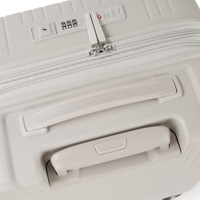商品レビューで+5%｜アジアラゲージ ピタフラット スーツケース 機内持ち込み Sサイズ SS 37L/44L 拡張 フロントオープン キャスターストッパー Asia Luggage Pitaflat PIF-8811-18W_11