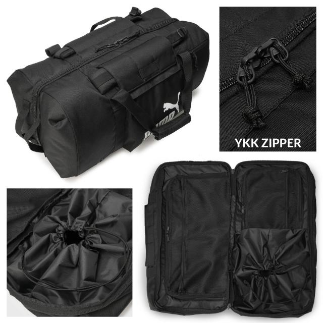 商品レビューで+5%｜プーマ 2WAY ボストンバッグ リュック バックパック 50L 大容量 修学旅行 部活 遠征 高校生 中学生 小学生 女子 男子 PUMA J20450_9