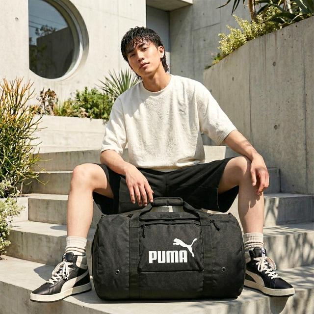 商品レビューで+5%｜プーマ 2WAY ボストンバッグ リュック バックパック 50L 大容量 修学旅行 部活 遠征 高校生 中学生 小学生 女子 男子 PUMA J20450_3