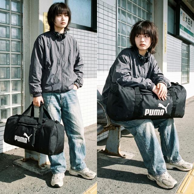 商品レビューで+5%｜プーマ 2WAY ボストンバッグ リュック バックパック 50L 大容量 修学旅行 部活 遠征 高校生 中学生 小学生 女子 男子 PUMA J20450_4