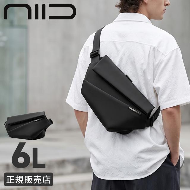 NIID R1 ニード バッグ ボディバッグ ショルダーバッグ メンズ レディース ブランド ペットボトル 斜めがけ 撥水 6L