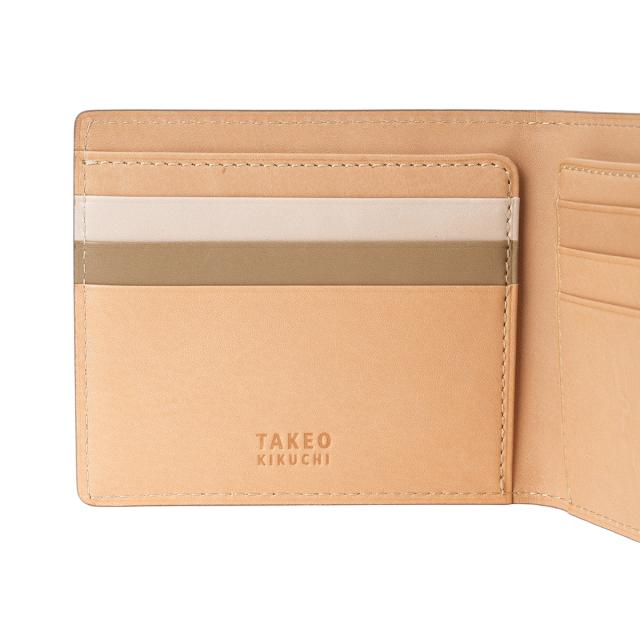 商品レビューで+5%｜タケオキクチ 是空=ゼクウ 二つ折り財布 本革 化粧箱付き ギフト メンズ ブランド TAKEO KIKUCHI ZEKU 750603_7
