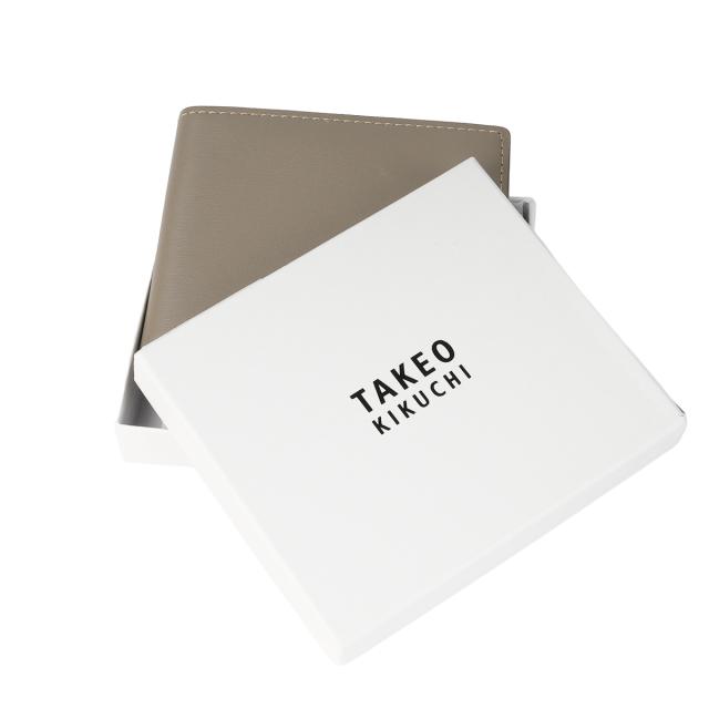 商品レビューで+5%｜タケオキクチ 是空=ゼクウ 二つ折り財布 本革 化粧箱付き ギフト メンズ ブランド TAKEO KIKUCHI ZEKU 750603_13