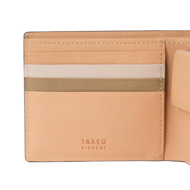 商品レビューで+5%｜タケオキクチ 是空=ゼクウ 二つ折り財布 本革 化粧箱付き ギフト メンズ ブランド TAKEO KIKUCHI ZEKU 750604_8