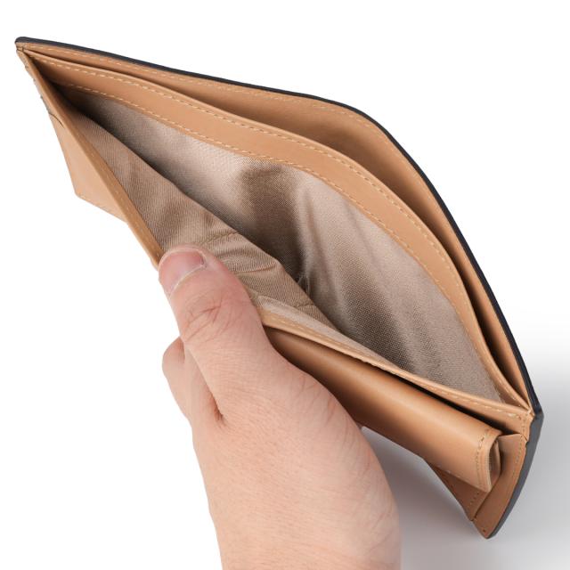 商品レビューで+5%｜タケオキクチ 是空=ゼクウ 二つ折り財布 本革 化粧箱付き ギフト メンズ ブランド TAKEO KIKUCHI ZEKU 750604_12